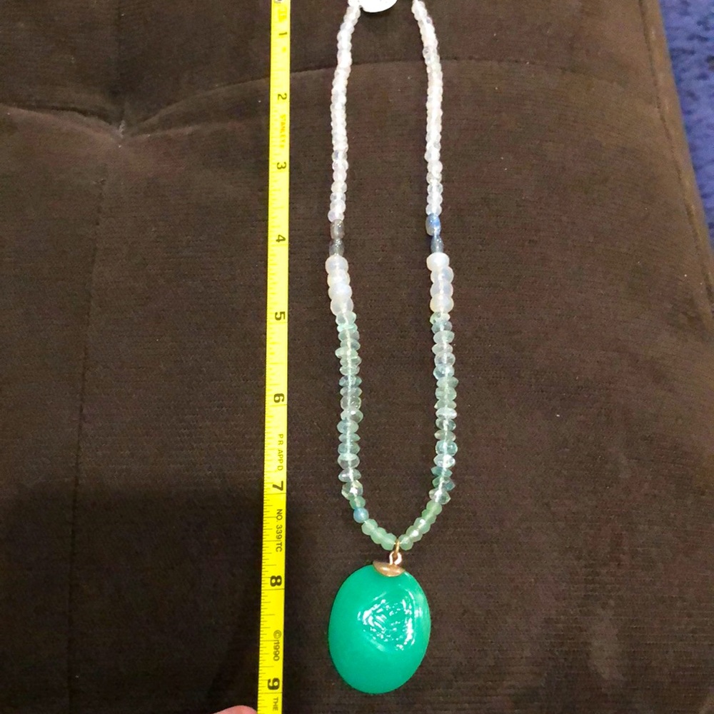 Handmade jade necklace